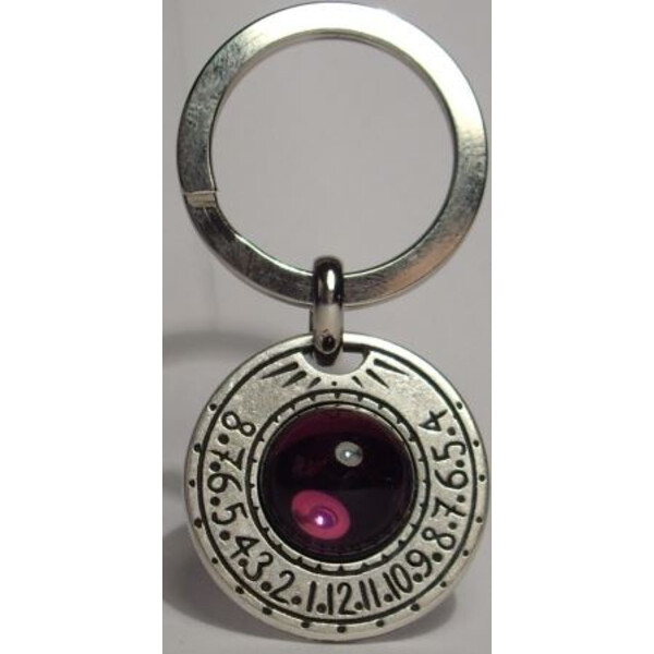 Ragalaxys Inel de chei Saturn Sundial Amethyst