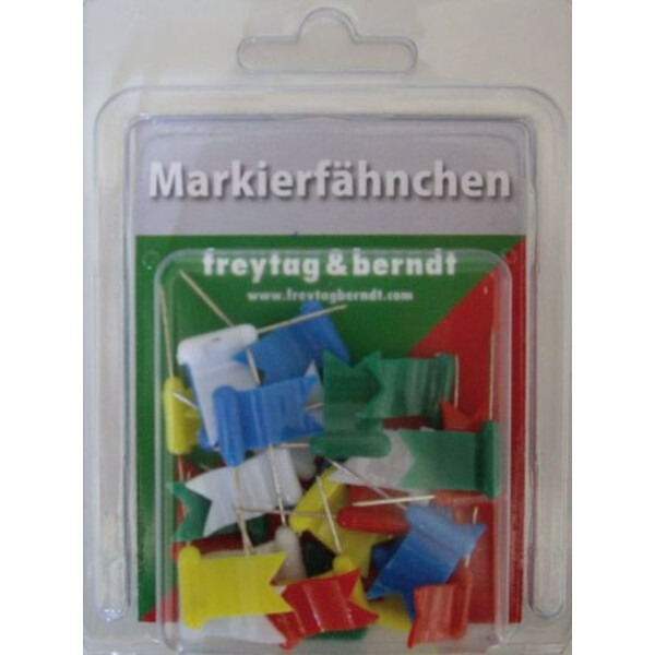 freytag & berndt Marker steaguri fluturând culori mixte 30 bucăți