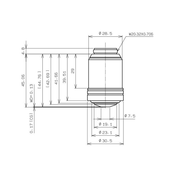 Evident Olympus obiectiv UPLXAPO100XO, 100x, plan, apochro