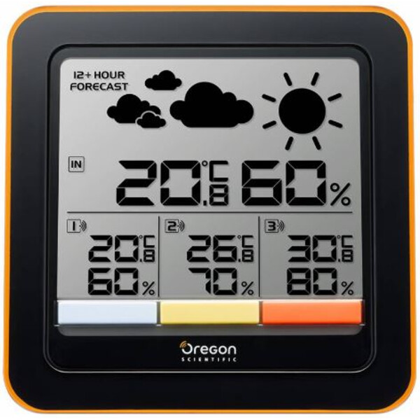 Oregon Scientific Statie meteo 4-zone with mould detector