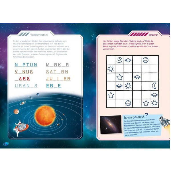 Tessloff-Verlag Micul maior Tom. Puzzle distractiv Planet