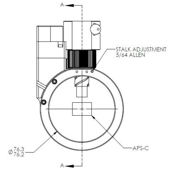 Optec Off-Axis-Guider Sagitta Off-Axis Guider motorisiert