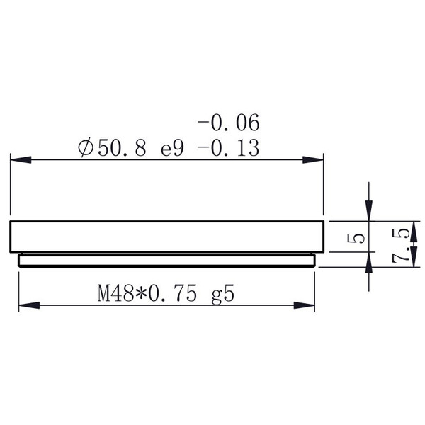 ZWO Filtre LRGB 2" Filter Set