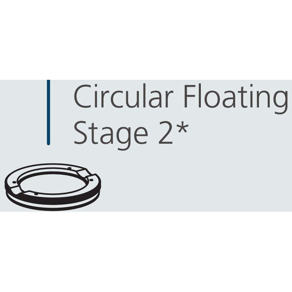 Nikon Etaj flotant circular 2, interval de deplasare ø40mm, Seria SMZ