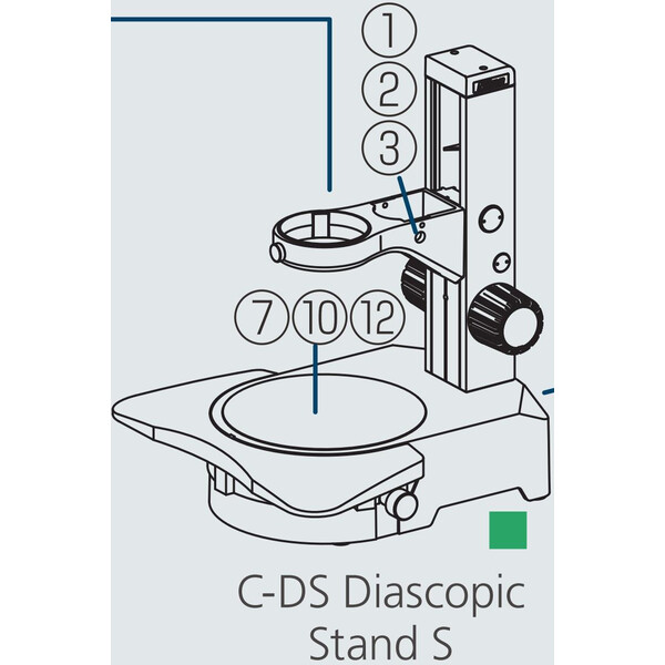 Nikon Braţ fix C-DS, Diascopic Stand