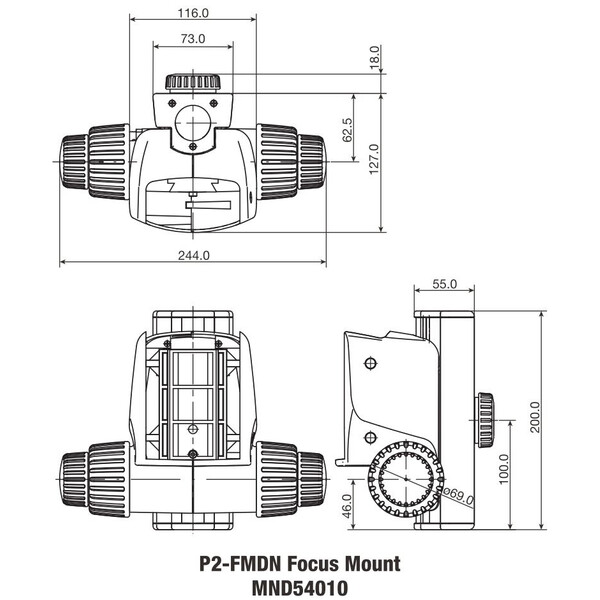 Nikon Montura cap P2-FMDN P2-FM