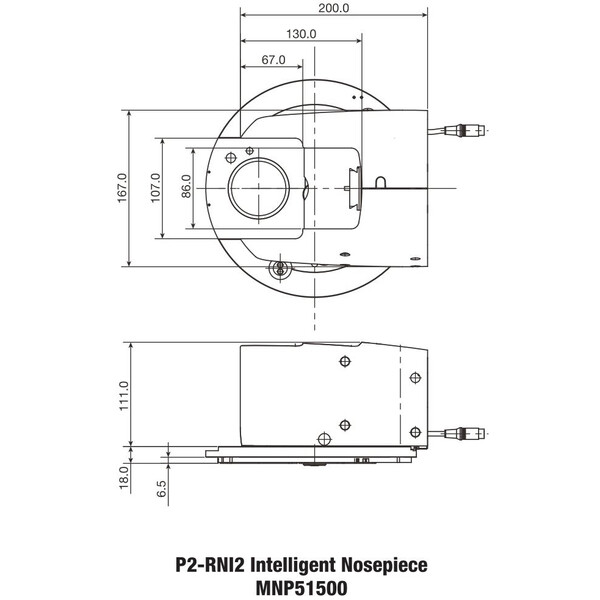 Nikon P2-RNI2 Nosepiese inteligent
