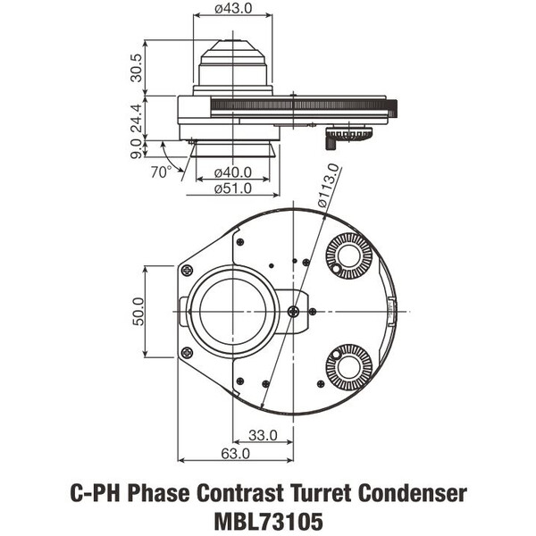 Nikon C-C Phase Contrast  Condenser