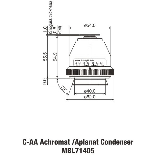 Nikon Condensator C-C Achromat