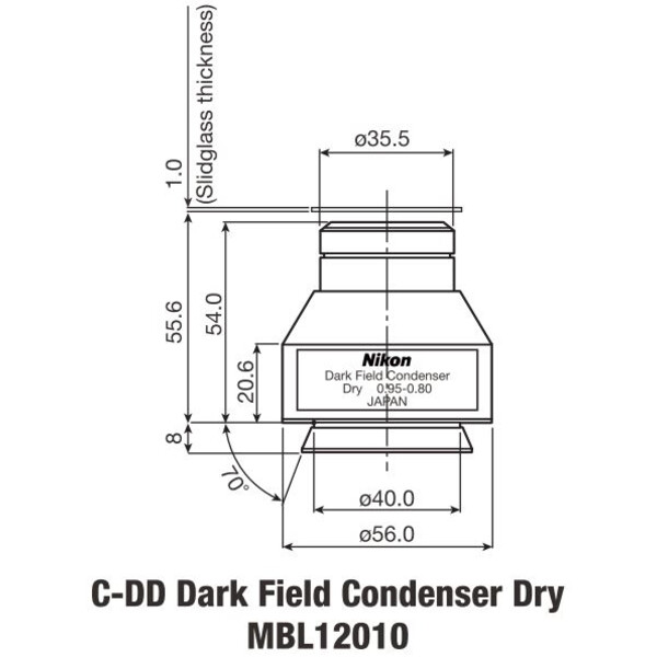 Nikon Condensator Darkfield uscat