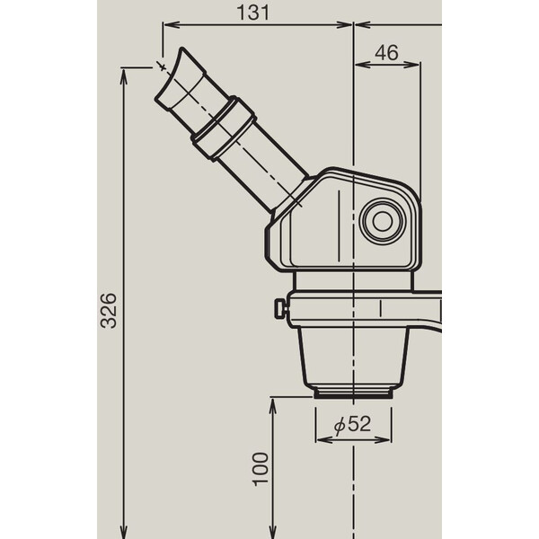 Nikon microscopul stereoscopic zoom SMZ445, bino, 0.8x-3.5x, 45°, FN21, W.D.100mm, Einarmstativ