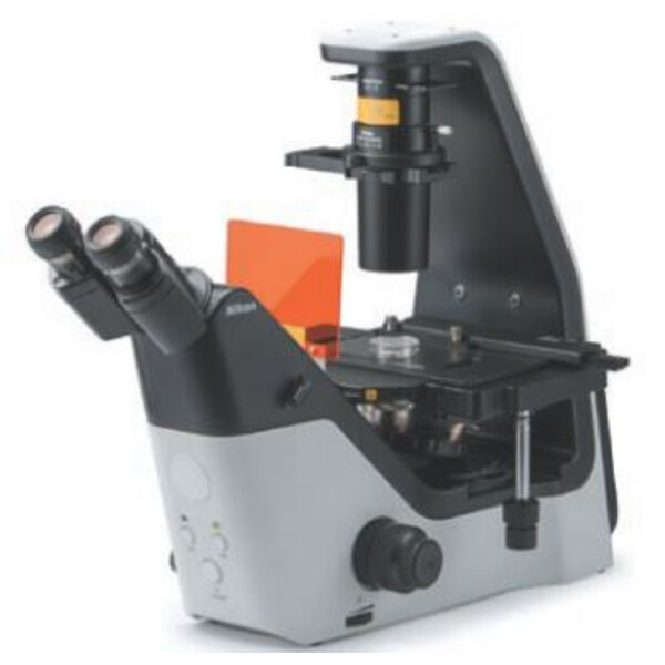 Nikon Microscop inversat Mikroskop ECLIPSE TS2, invers, trino, PH, FL, w/o objectives