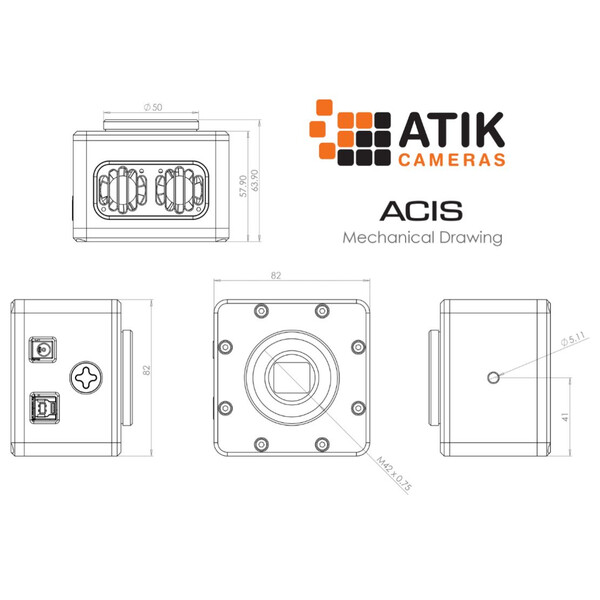 Atik Camera ACIS 12.3 Color