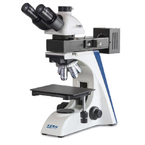 Kern Microscop OKO 178, MET, POL, trino, Inf plan, 50x-1000x, lumină incidentă/reflectată, HAL, 100W