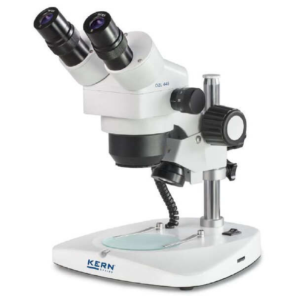 Kern microscopul stereoscopic zoom OZL 445, Greenough, coloană, bino, 0.75-3.6x,10x/21, 0.35W LED