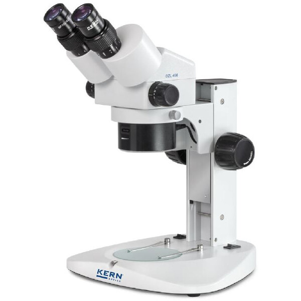Kern microscopul stereoscopic zoom Microscop Stereo OZL 456, bino, Lumina circulara, 10x23, 0.21W LED, 0.75-5.0x