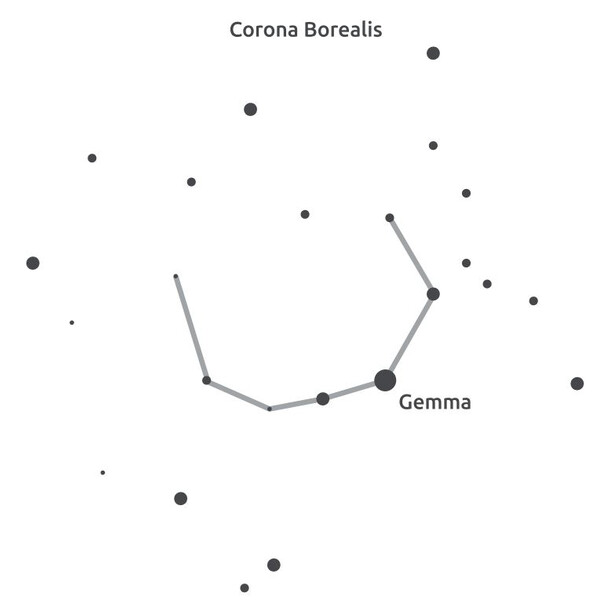 Masketo Masca poliester Corona Borealis 5 bucati