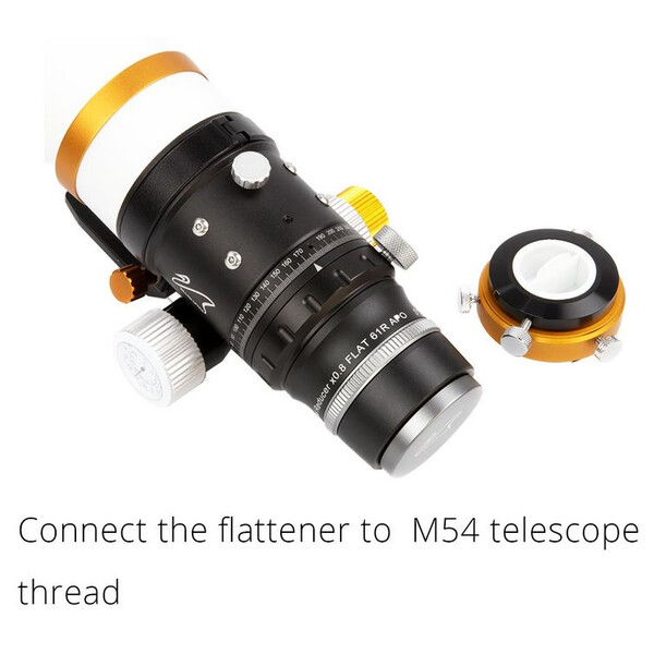 William Optics Adjustable Flattener Reducer Flat61R pentru ZenithStar 61