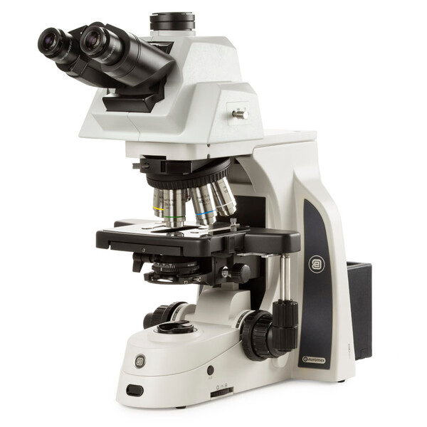 Euromex Microscop Delphi-X, DX.2158-APLi, trino, 40x - 1000x, Plan apocromat, cu cap ergonomic și iluminator cu halogen de 100W. cap ergonomic și Iluminare cu halogen de 100W