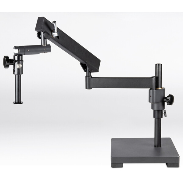 Motic Braţ metalic articulat Trepiede & monturi (cu placă de bază), coloană de 400 mm