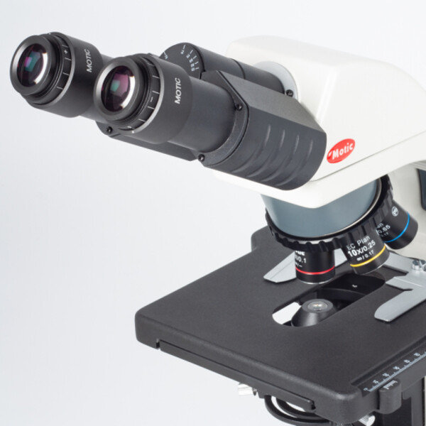 Motic Microscop BA310E, bino, BF, infinity, EC- plan, achro, 40x - 400x, Hal 30W, LED 3W (opt.)