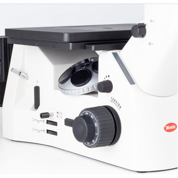 Motic Microscop inversat AE2000 MET trino, infinity, Hal. 100W, (ohne Objektive)