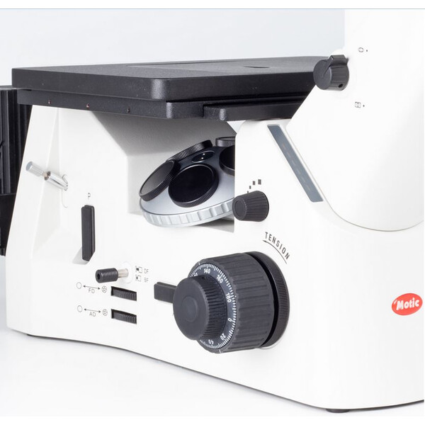 Motic Microscop inversat AE2000 MET trino, infinit, Hal. 100W, (fără Obiective)