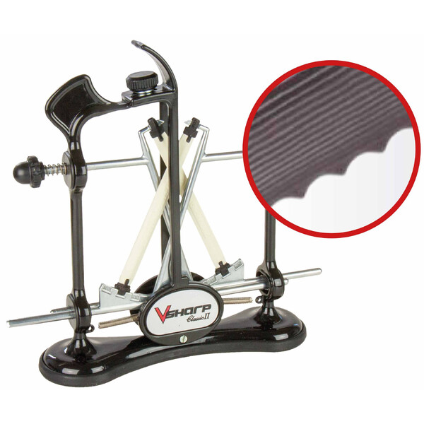 Warthog Sharpeners Unitate de ascuțire ceramică pentru cuțite zimțate