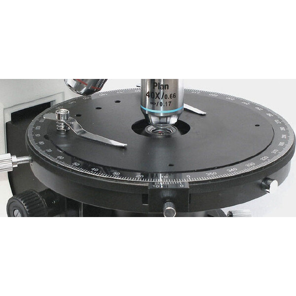 Kern Microscop OPO 185, POL, trino, Inf plan, 40x-600x, lumină incidentă/reflectată, HAL, 100W