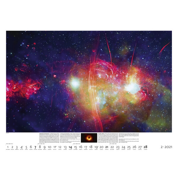 Palazzi Verlag Calendar Sternzeit 2021
