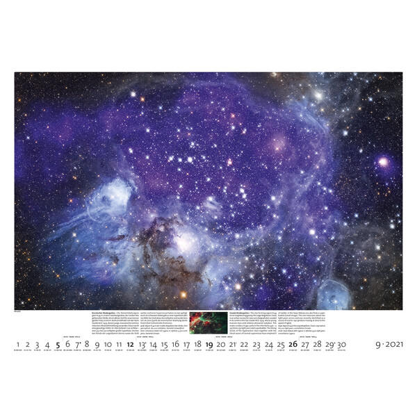 Palazzi Verlag Calendar Sternzeit 2021