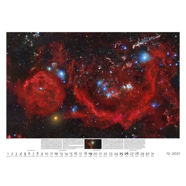 Palazzi Verlag Calendar Sternzeit 2021