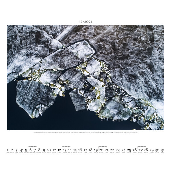 Palazzi Verlag Calendar Lumea de sus 2021