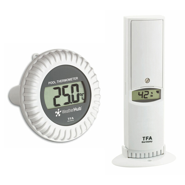 TFA Transmițător Thermo-Hygro cu transmițător pentru piscină WEATHERHUB