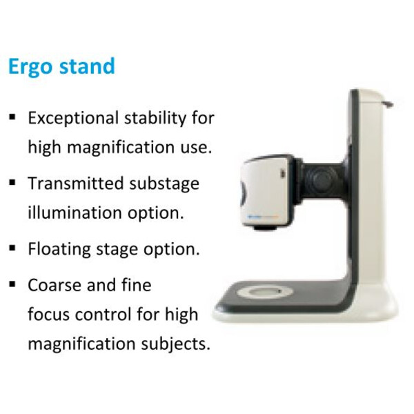 Vision Engineering Microscop EVO Cam II, ECO2501, ergo, LED light, 0.62x W.D.106mm, HDMI, USB3, 24" Full HD