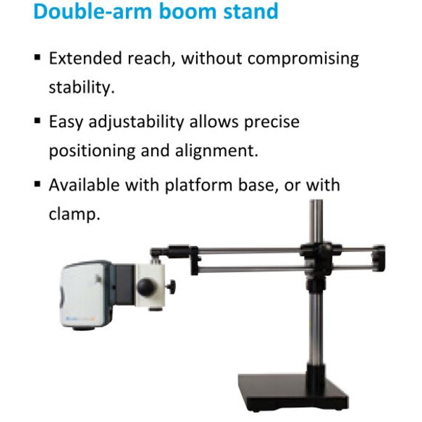 Vision Engineering Microscop EVO Cam II, ECO2513, double arm boom, LED light, 5 Diopt W.D.197mm, HDMI, USB3, 24" Full HD