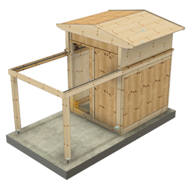 Dome Parts observatoare roll-off MICRO-MS20