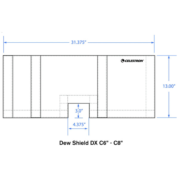 Celestron Parasolar anti-roua DX SC6/SC8