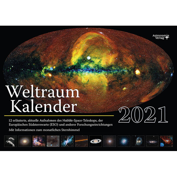 Astronomie-Verlag Calendar Weltraum-Kalender 2021