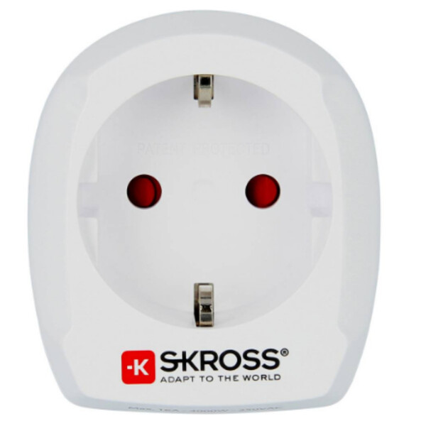 Skross Adaptor de călătorie de la Europe la Marea Britanie