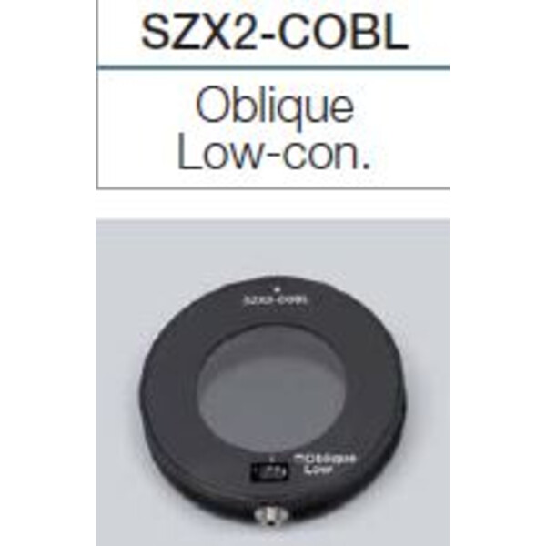 Evident Olympus SZX2-COBL Inserție oblică cu contrast scăzut