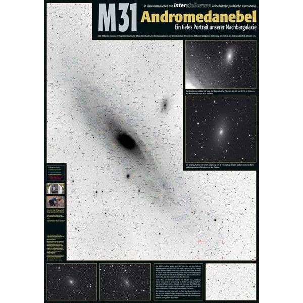 Oculum Verlag Poster M31 - nebuloasa Andromeda