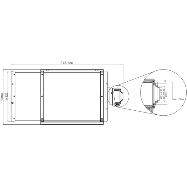 Omegon Telescop Cassegrain asferic 260/1300 OTA