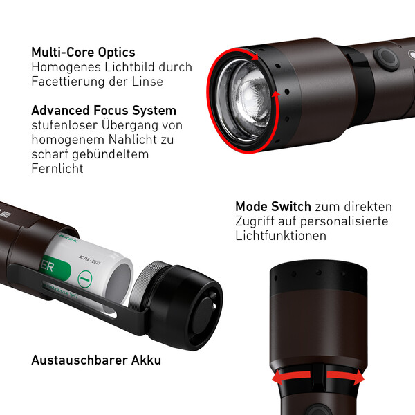 LED LENSER Lanternă Semnătura P7R