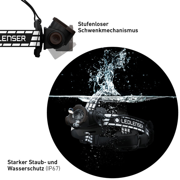 LED LENSER Frontala Semnătura H7R