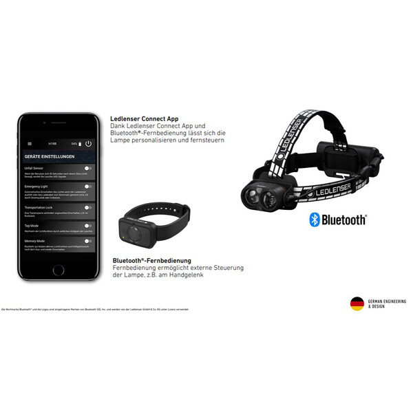 LED LENSER Frontala Semnătura H19R