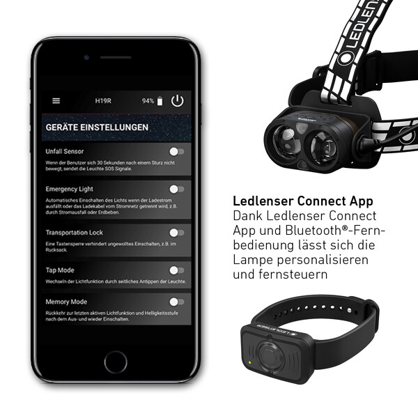 LED LENSER Frontala Semnătura H19R