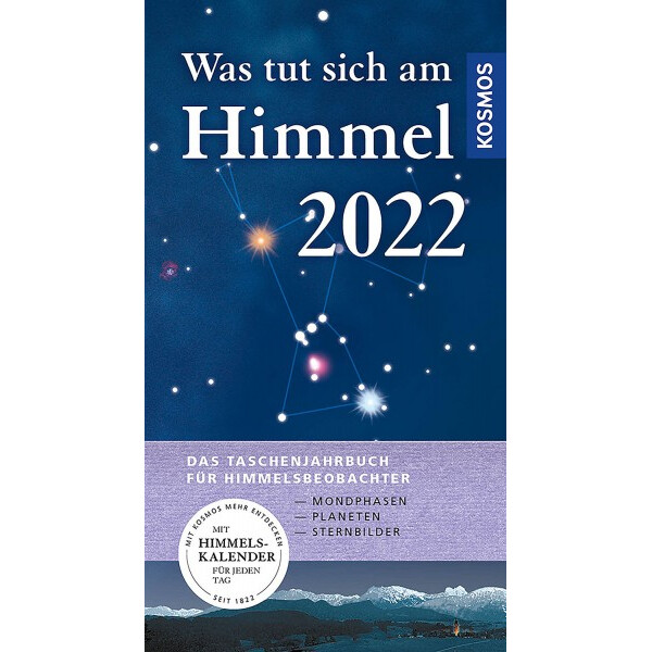 Kosmos Verlag Almanah Was tut sich am Himmel 2022