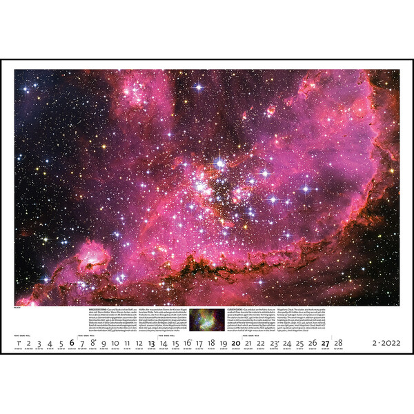 Palazzi Verlag Calendar Sternzeit 2022