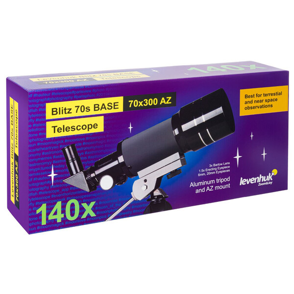 Levenhuk Telescop AC 70/300 Blitz 70s BASE AZ